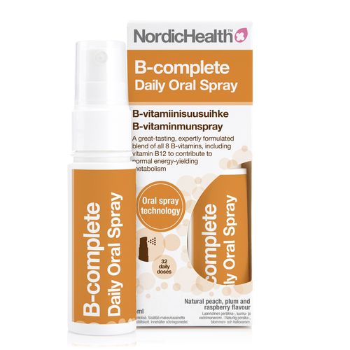 NordicHealth B-Complete B-vitamiinisuusuihke